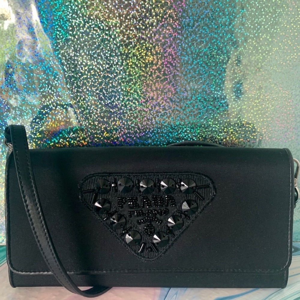 Prada clutch EUC